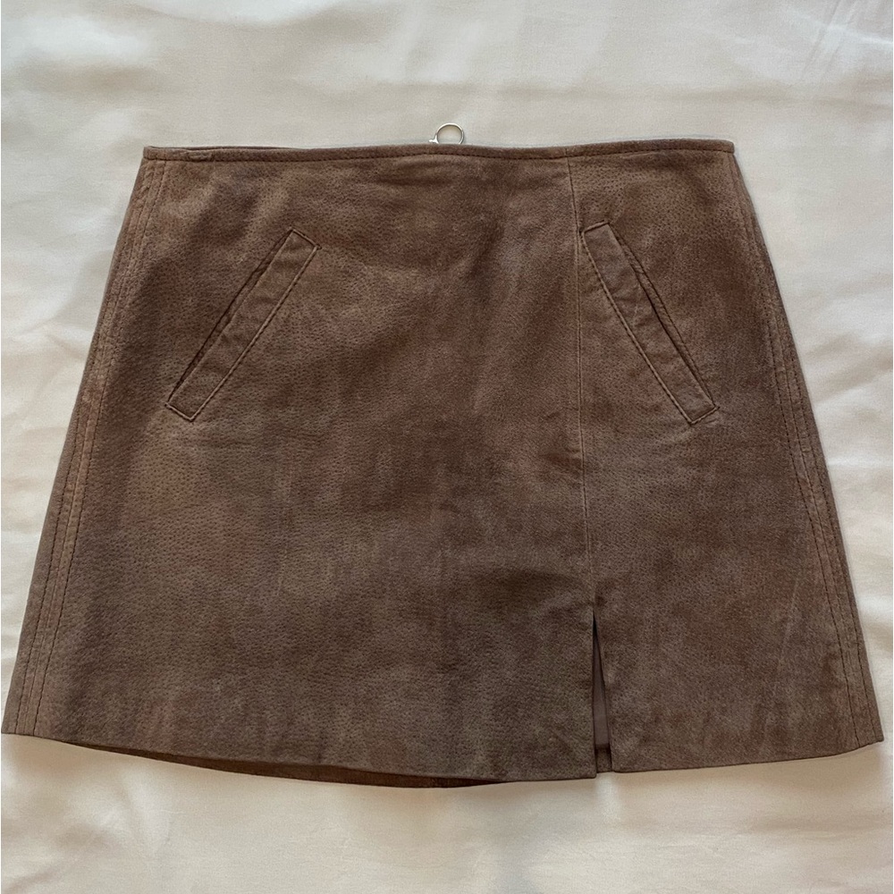 Blank NYC suede miniskirt